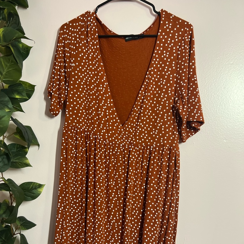 Polka Dot Swing Dress